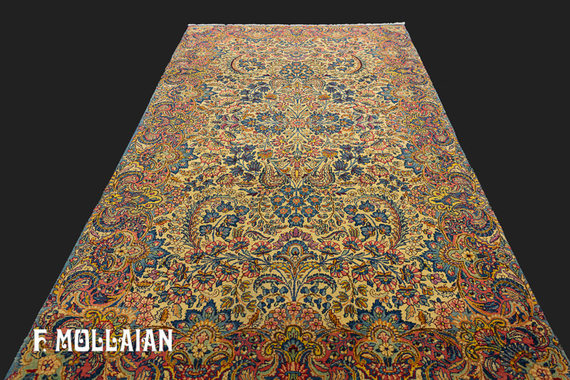 Tapis Persan Kerman n°:53723494